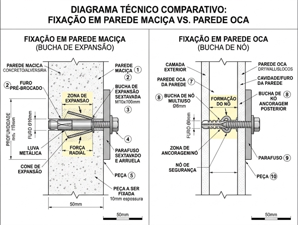 Buchas de Parede: Escolha o Modelo Certo Agora!