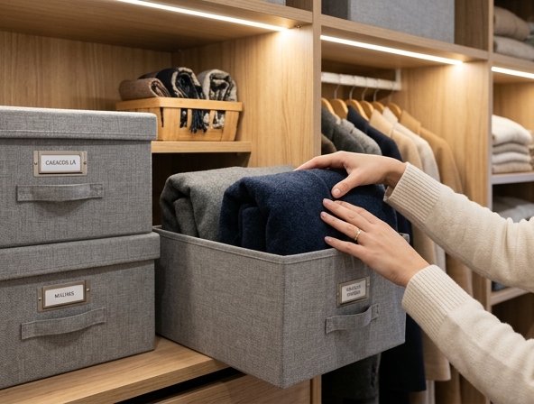 Casacos de Inverno: Minimize o Caos e Ganhe Espaço Já!