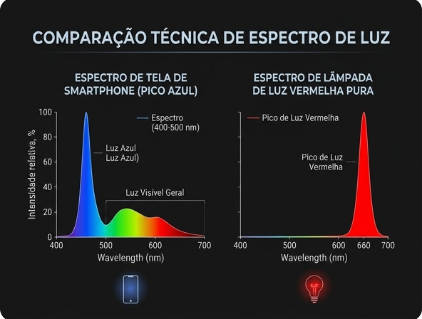 Luz Vermelha e Melatonina: Otimize seu Quarto Agora!