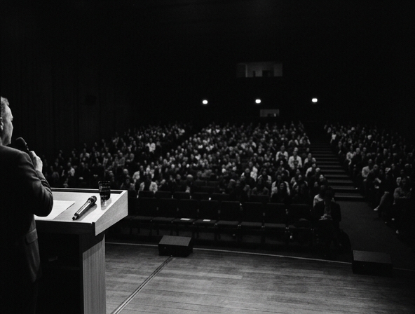 Ponto de Foco: Fale em Público com Calma e Domínio Já!