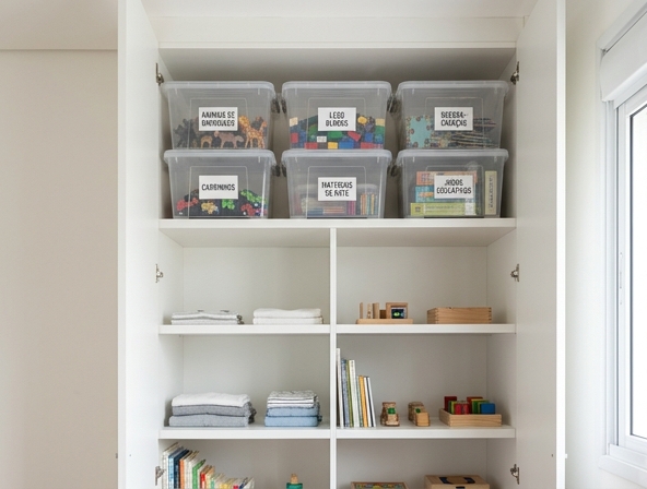 Brinquedos no Lugar: Domine o Sistema e Recupere sua Sala!