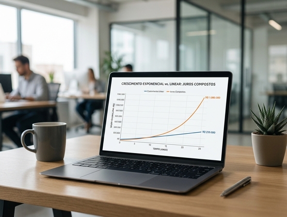 Juros Compostos: Domine o Tempo e Multiplique Riqueza Já!