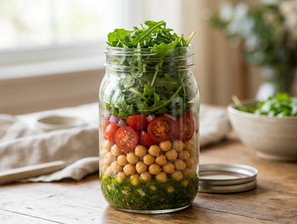 Salada no Pote: Domine a Montagem e Elimine Folhas Murchas!