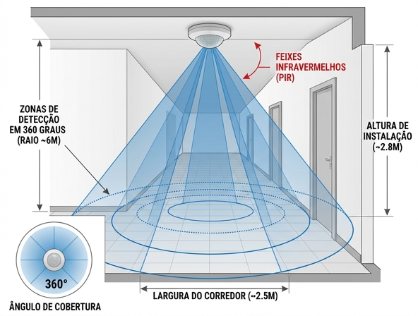 Sensor de Presença: Reduza Gastos e Automatize a Luz Já!