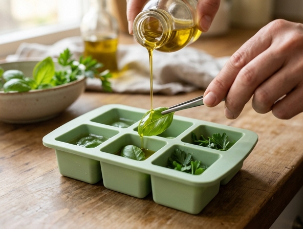 Temperos em Cubos: Preserve Sabores e Evite o Desperdício!